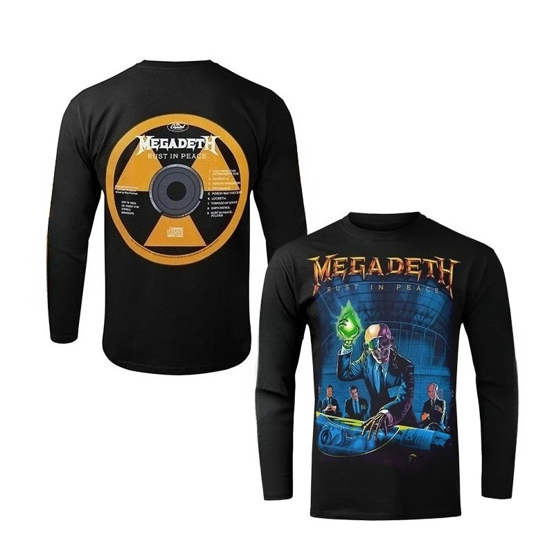 MEGADETH حتى الآن جيد البلوز الرجال النساء بلوزات هوديس Y2k بلايز بلوفر كبير الحجم العلامة التجارية بلايز ملابس للرجال ملابس رياضية