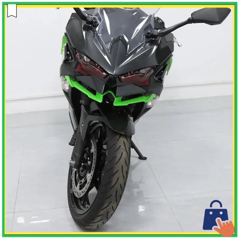

Advanced Motorcycle Front Fender Decoration Nose Beak For KAWASAKI NINJA500 NINJA 500 2024-2025 Downforce Air Deflector
