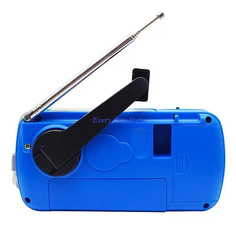 Hand Crank Solar FM SW1 SW2 Weather Radio Torch Torch Torch