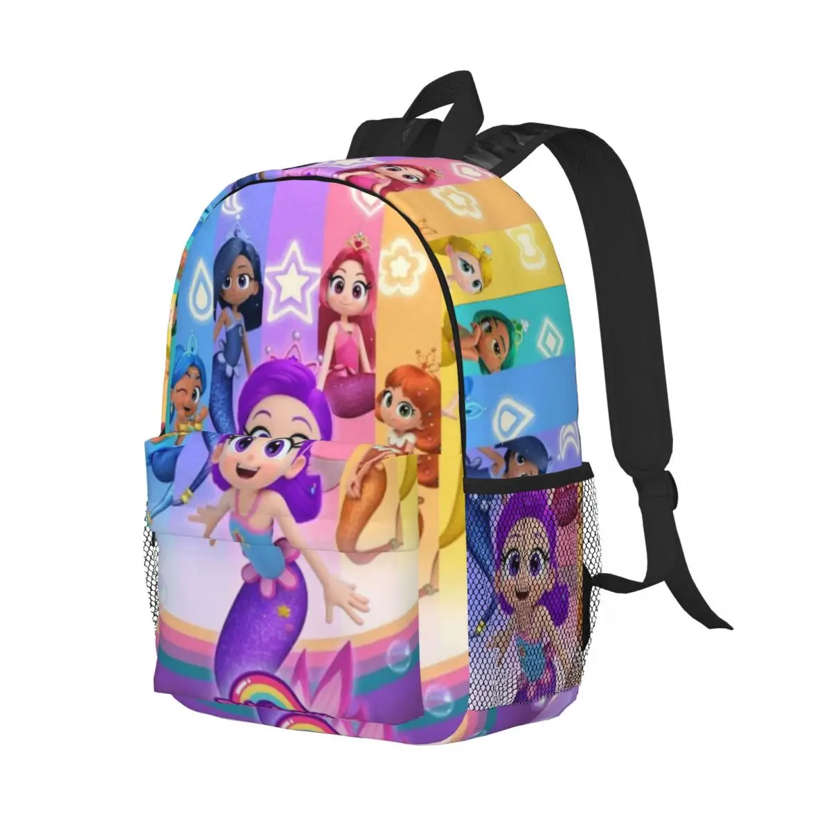 Sac à dos Rainbow Engines Legem pour filles et garçons, sac à dos étudiant de grande capacité, sac à dos léger et étanche, 15 po