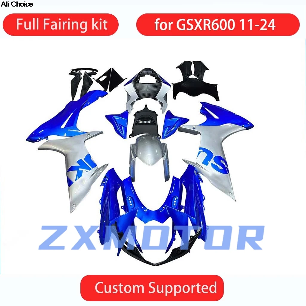

Fit for SUZUKI GSXR600 GSXR750 2011-2024 Fairing Kit GSXR 600 750 11-24 Motorcycle Fairings ABS Plastic Full Body Cowling