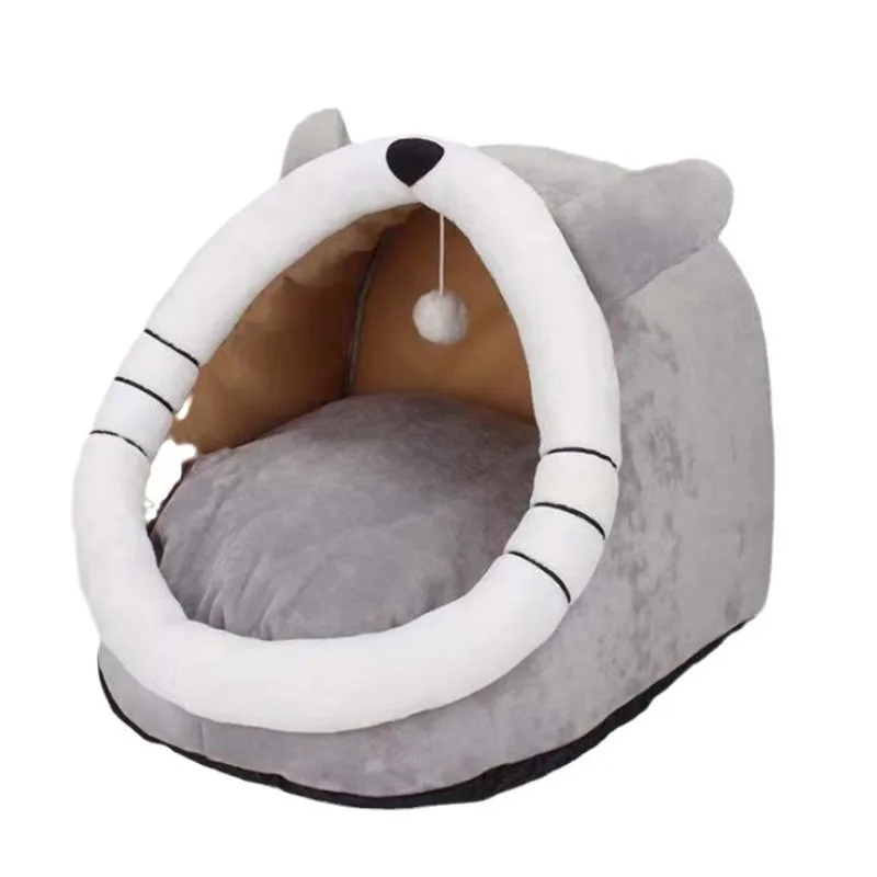 Frog Four Seasons Nest Cat Jiji Cat House Cat Dog Suitable Cat Kennel Internet Celebrity Cat Small Dog Closed Cat Nest