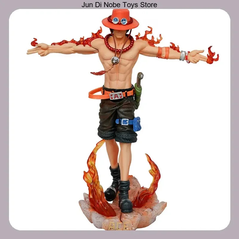 

Фигурка Lx One Piece Эйс с расправленными руками, 27 см, аниме-модель, статуэтка - коллекционная настольная декорация, украшение, игрушка, подарок