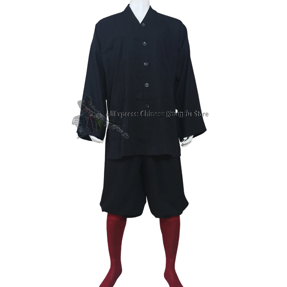 

25 Colors Cotton Shaolin Monk Work Farming Suit Kung fu Martial arts Uniform Tai Chi Wing Chun Jacket and Pants