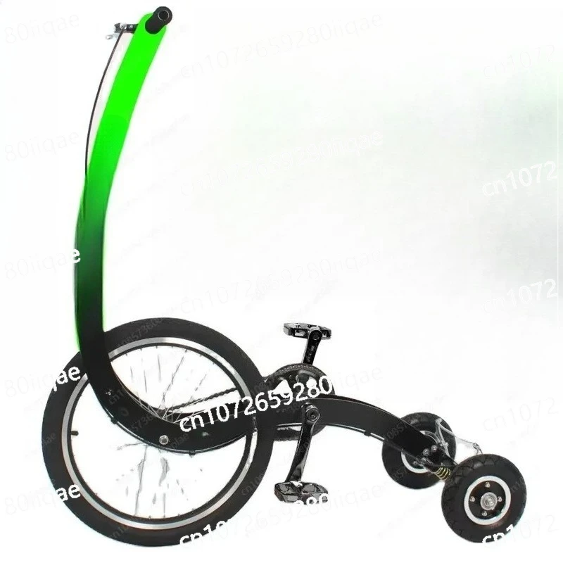 Pedal de meia bicicleta de três rodas, exercício de meia bicicleta, equipamento fitness adulto, mini corrida, esporte