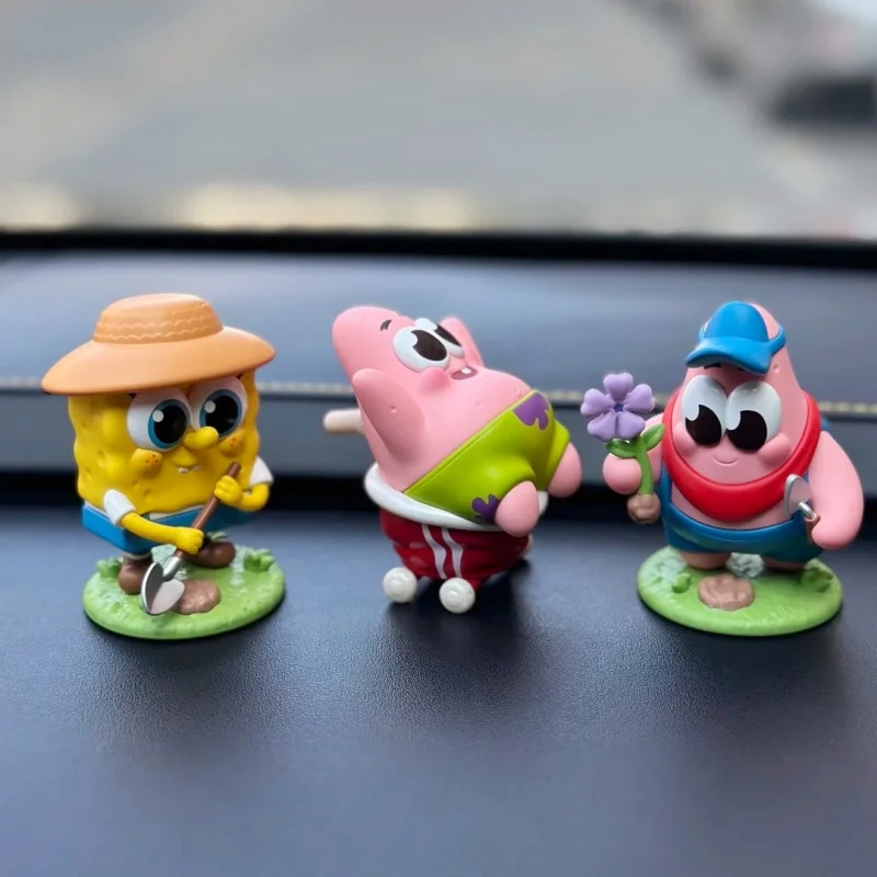 POP MART In Stock Genuine Spongebob Squarepants Good Friends Series Figurine Blind Box Desktop Decor Mystery Box Birthday Gift view 3