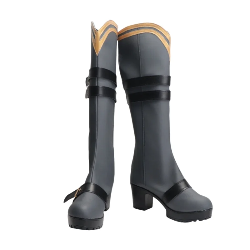 Jeu joli Derby symboli Kris S Cosplay chaussures bottes Shimbori Kurisu Esu pour fête d'halloween adultes femmes hommes
