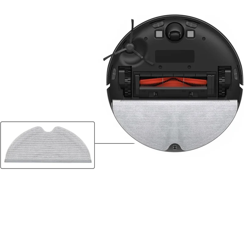 BAAN-8X Części zamienne do robota sprzątającego Dreame F9, D9, D9 Pro, D9 Max Black, L10 Pro - nakładki mopujące