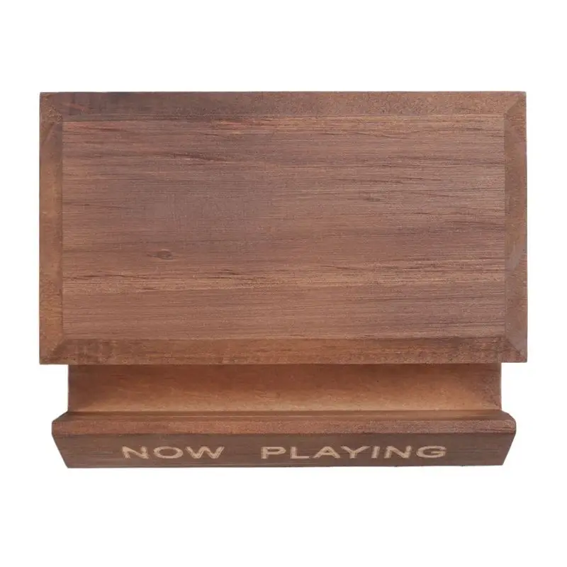 FAST-2X NOW Playing Vinyl Record Stand Vinyl Record Holder Display Wood Records Storage Stands