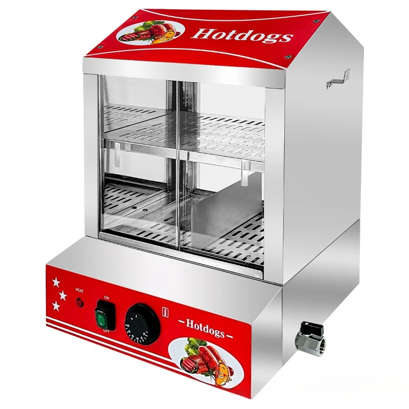 

Commercial desktop electric heat preservation cabinet catering equipment small display cabinet