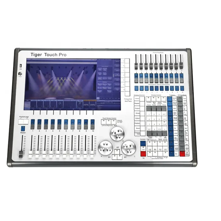 4096 6144 Channel Disco Party Stage Lighting Console Night Club Premium Quality Touch Console Professional Dmx512 Controller