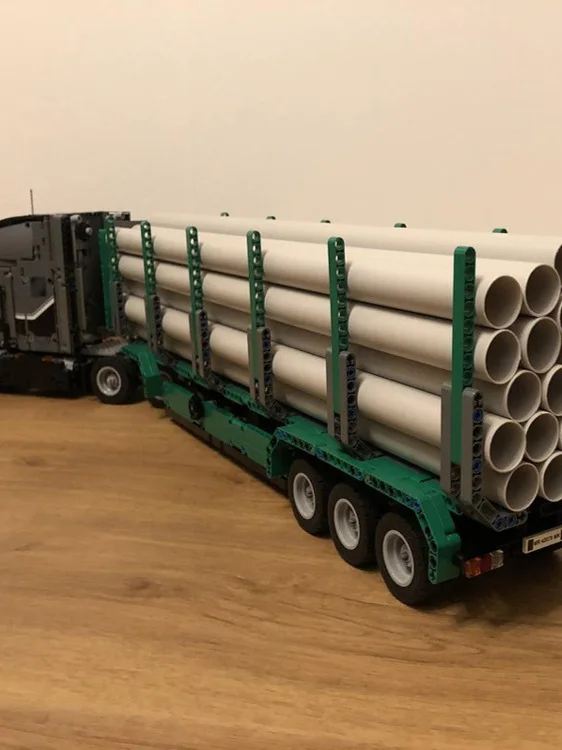 

MOC367 Electronic Schematic Plug-and-Play Building Blos 729 Pieces Only Trailer for Creative Play And Learning