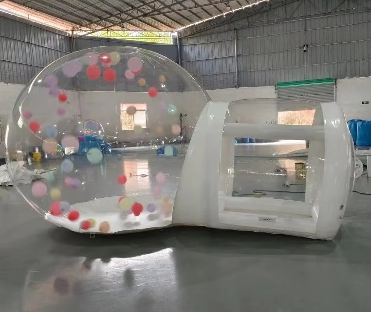 

House Room Inflatable clear Domes Kids Tebt Bouncy Tent Inflatable Balloon Dome Bubble Tent Ball Tent
