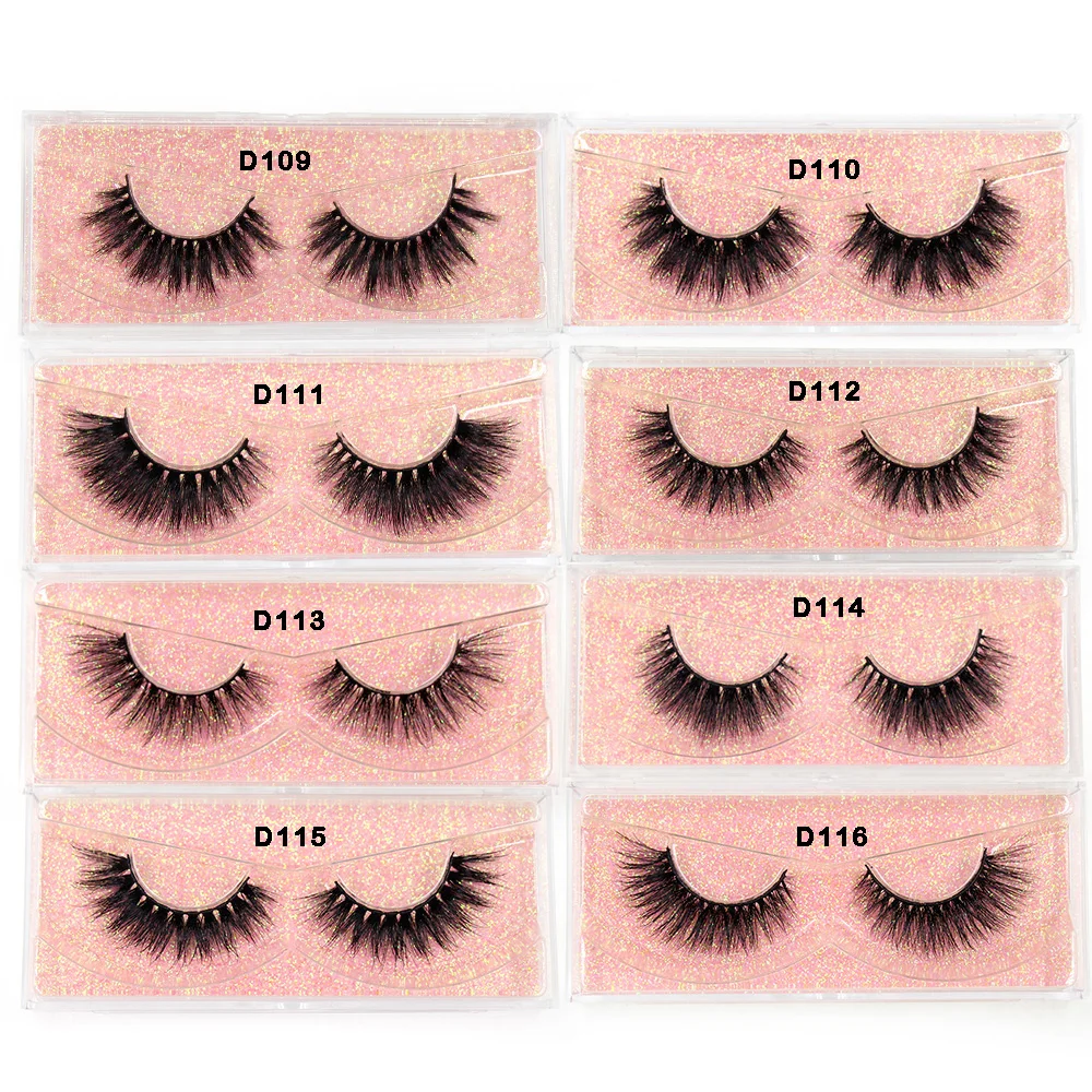 AMAOLASH Mink Eyelashes 3D Mink Lashes Makeup Eyelash Extension Natural Long False Eyelashes faux cils For Beauty