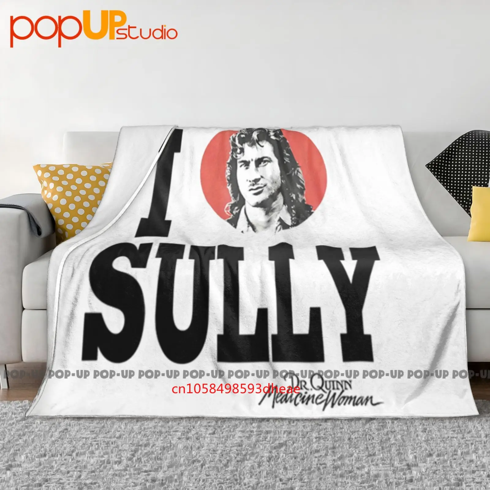 Dr Quinn Medicine Woman I Heart Sully Ultra-Soft Blanket Quilt Winter Sofa Cover Bed Covers