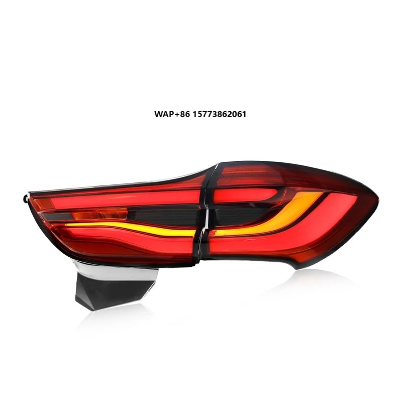 

New 12V Red LED Scanning for BMer 5 Series GT Tail Light Assembly 2014-2017 Modified 6GT F07 with LED Driving Streamer Light