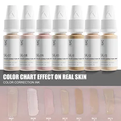 2pc/pack Tattoo supplies body art 10ml Permanent makeup ink stretch mark camouflage pigments