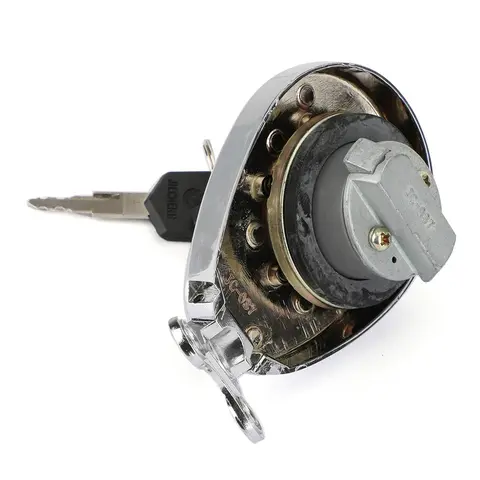 51049-1142 Lås till bränsletanklock med nycklar för Kawasaki BJ250 250TR Estrella Custom RS VULCAN 500 400 ZR1100 Zephyr 1100 12 best sales Kawasaki VN 1500 tillbehör - №1