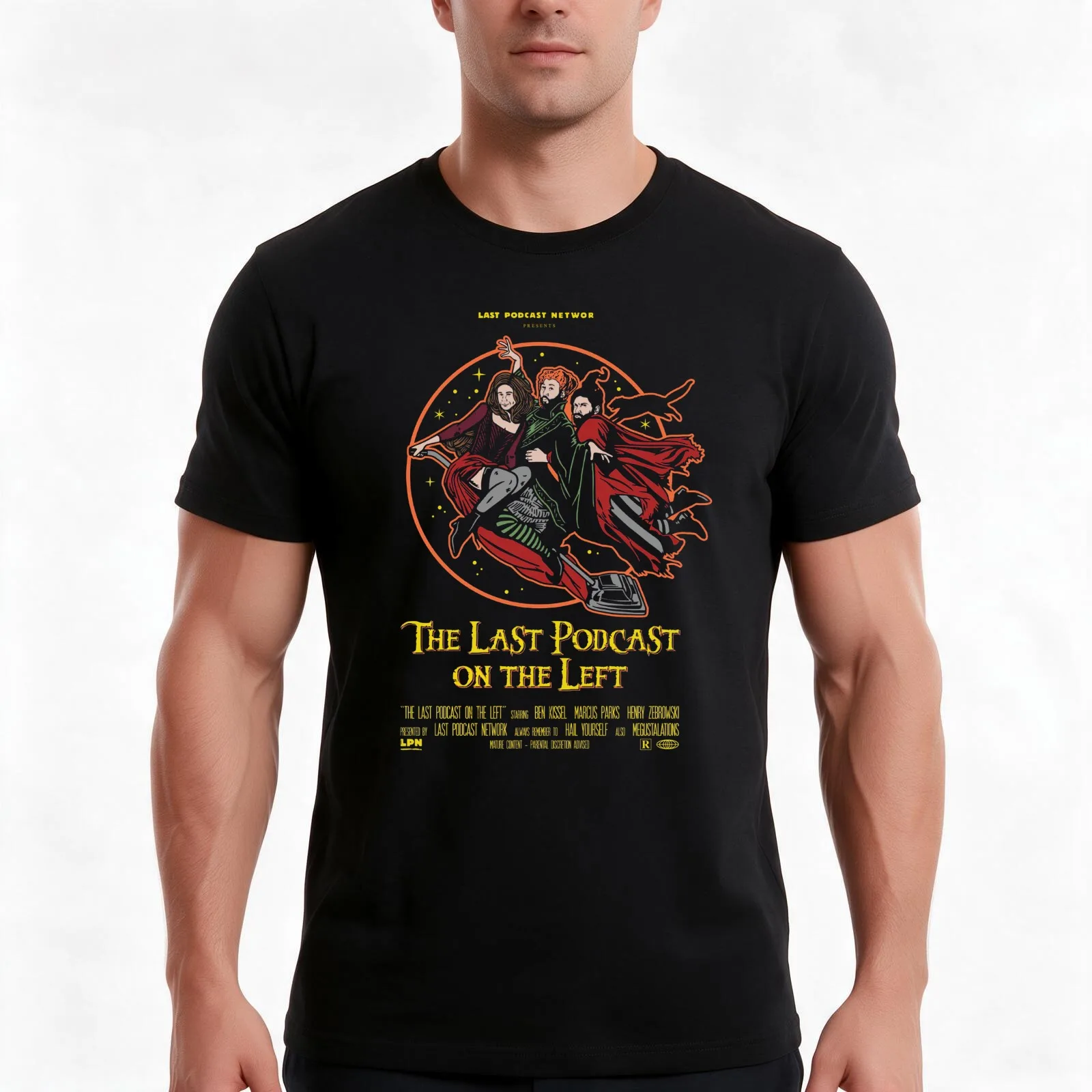 last podcast on the left T-Shirt Summer Casual Cotton Tee Oversized Streetwear Tops Vintage Graphic Print Unisex Men Women
