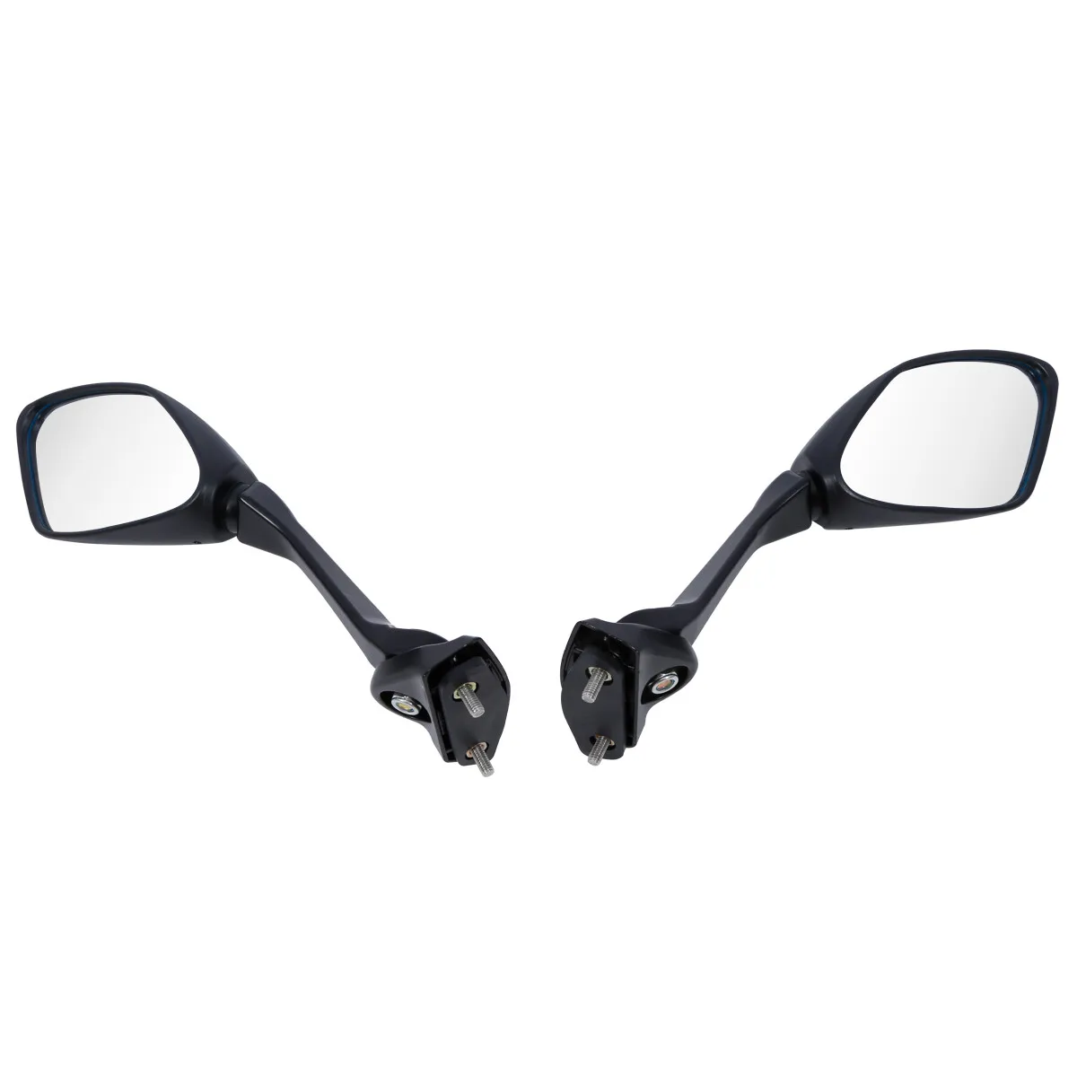 Left&Right Side Rear view Motorcycle Mirrors Fit For Suzuki GSX 250R GSX250R 2018-2024 2018 2019 2020 2021 2022 2023 2024Black