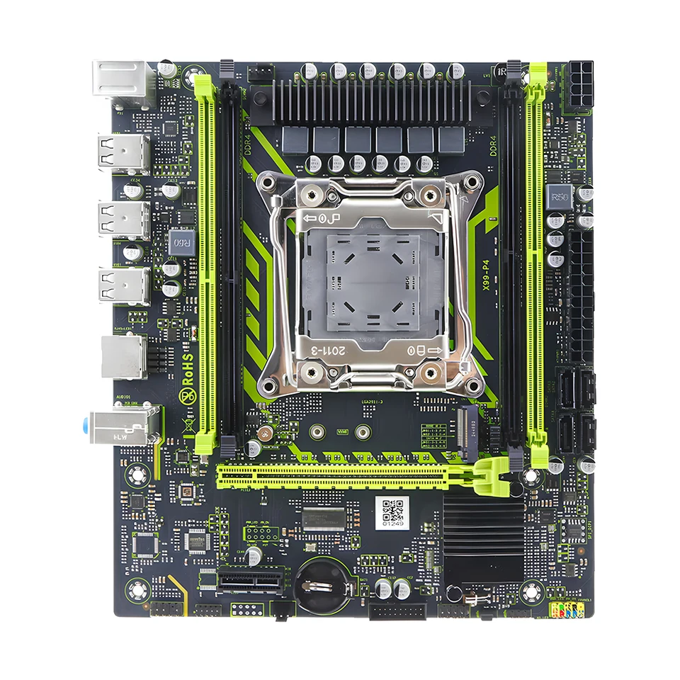 SOYO X99 P4 Motherboard Set Kit With Intel LGA2011-3 Xeon E5 2630