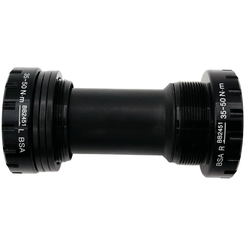 BB522441 Threaded Hollow Axle Bottom Bracket for 68/73mm Bottom Bracket Frames Featuring Aluminum Alloy Construction