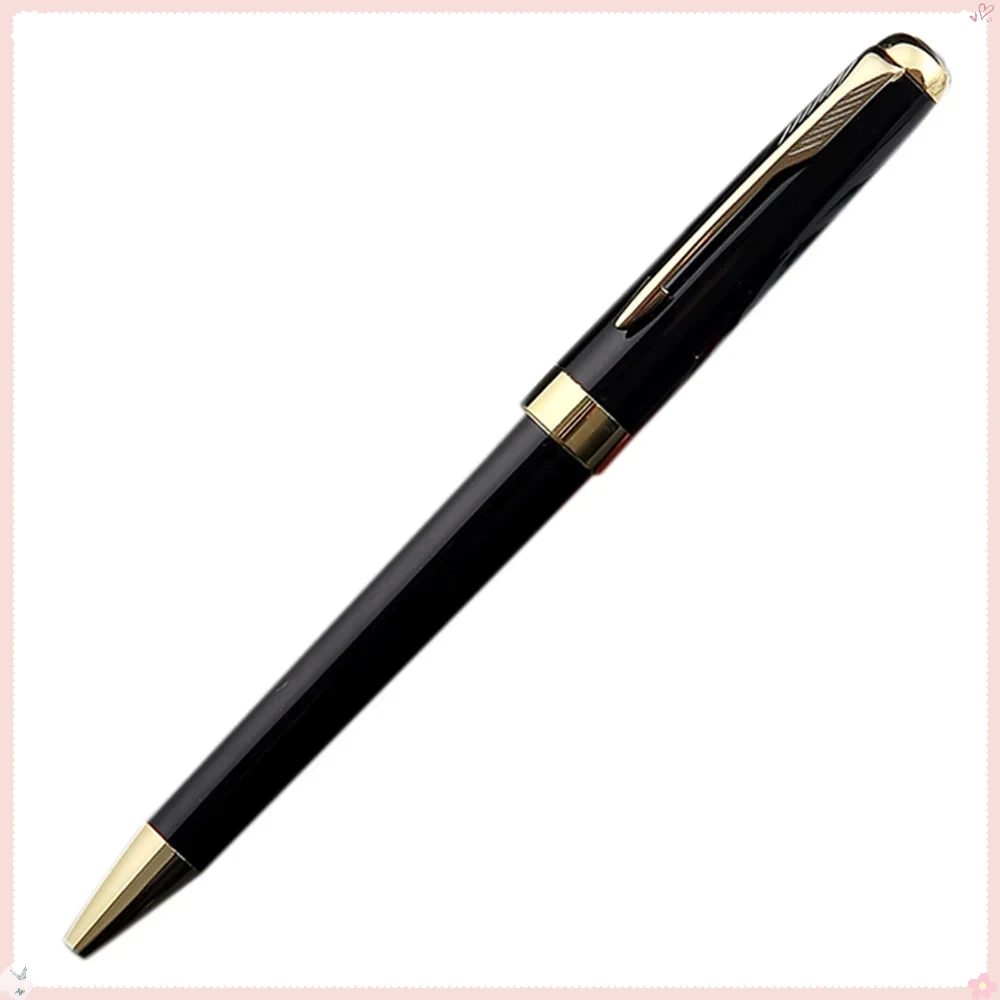 STONEGO Metal Ballpoint Pen Black Ink Medium Point 1.0mm Smooth Retractable Business Signature Pen