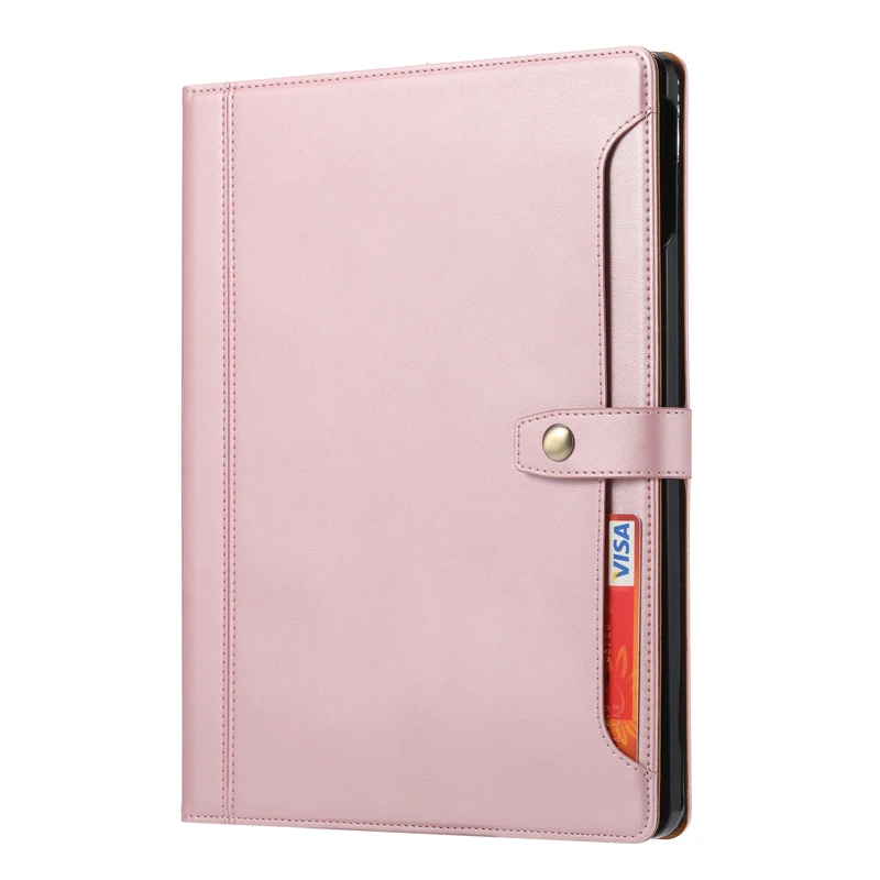 Imagem -04 - Capa de Livro de Couro de Luxo com Slot para Cartão Capa para Ipad Air Pro 11 13 m4 Air m2 2023