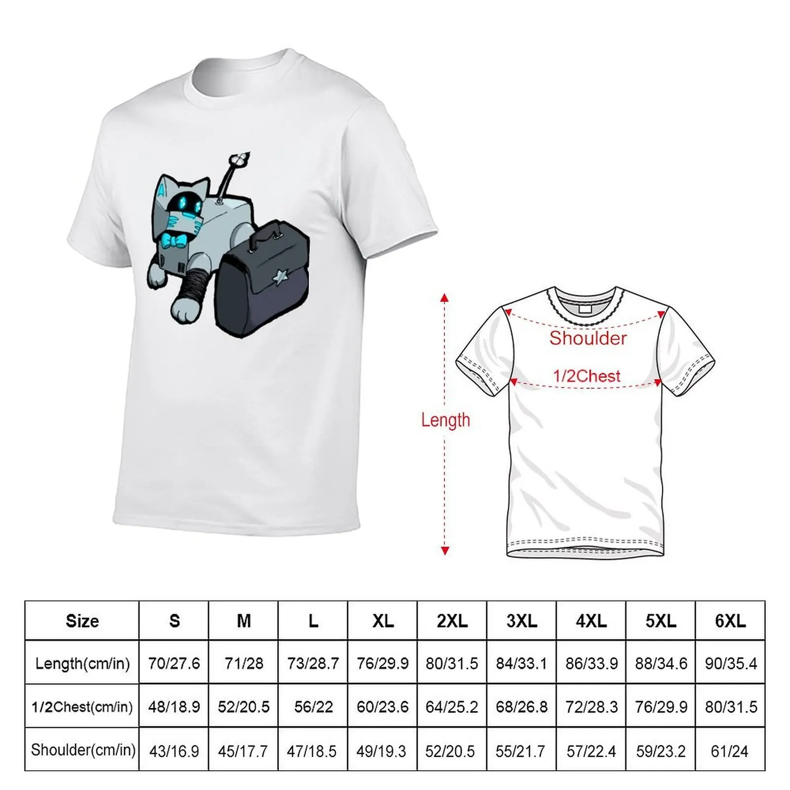 Robocat: Ready for Business! T-Shirt graphic shirts custom shirt t shirts for men graphic