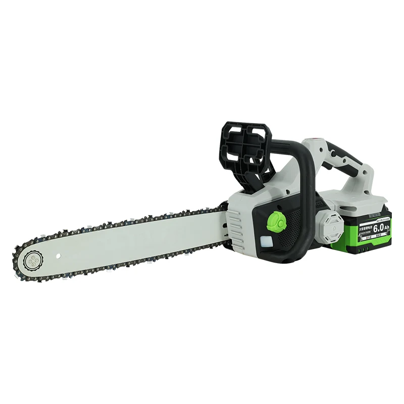 Custom 16'' Rechargeable Battery Power Electric Cordless Chainsaw 40v For Garden