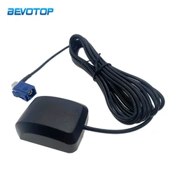 Bevotop Car GPS Antenna Fakra C Female Right Angle Jack RG174 Cable GPS Receiver Antenna Aerial Adapter 2M 3M 5M 7M