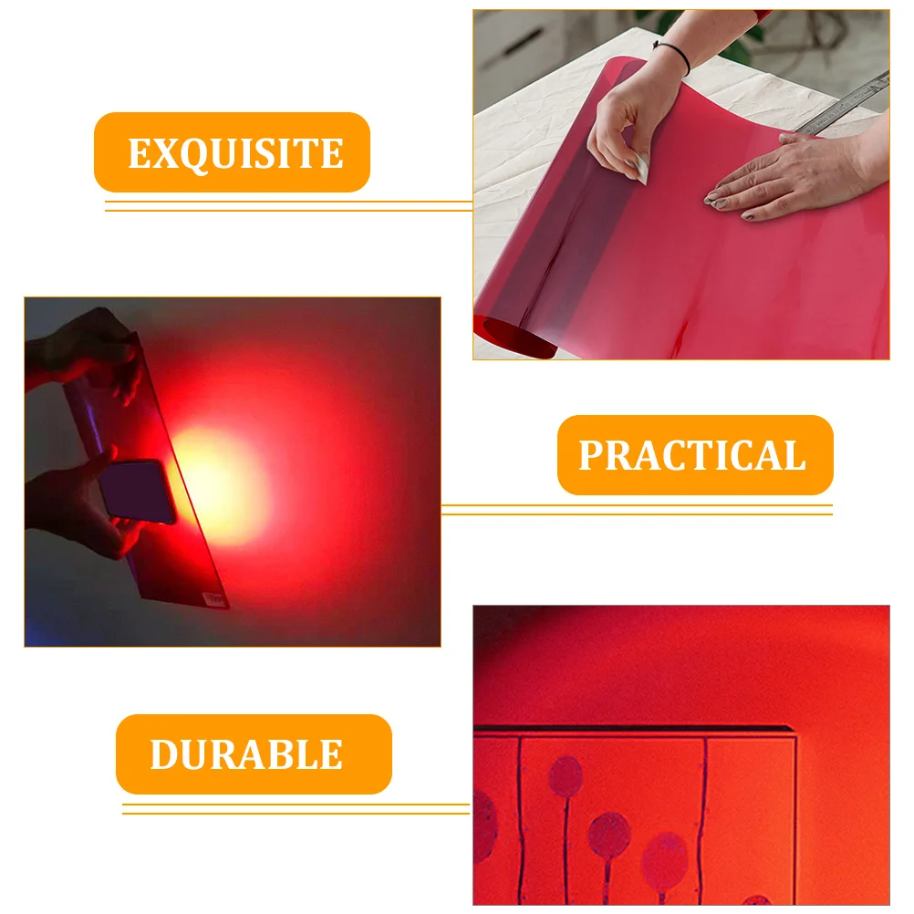 

Sunset Mood Light Color Filters For Photography Lighting Effects Flash Gels Color Changing Film For Led Strobe