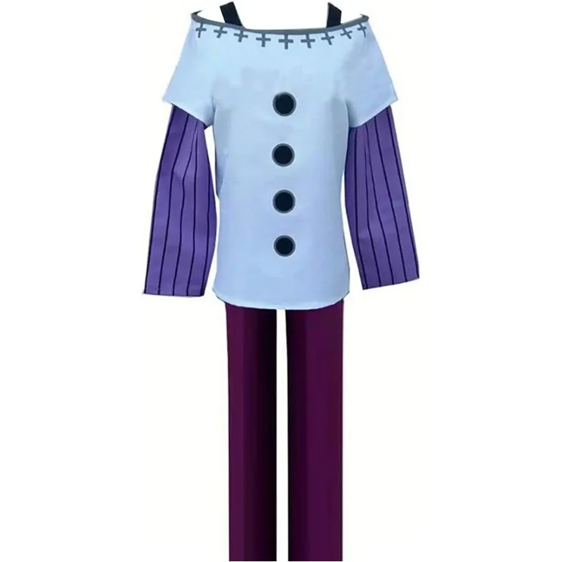 Zizi 2025 Fulujiacos аниме женский фиолетовый Gowther косплей костюм футболка на заказ