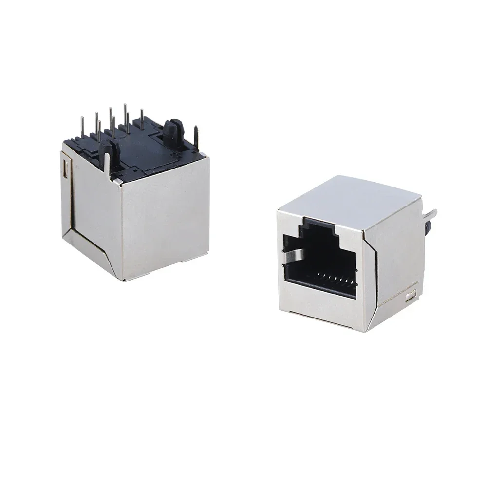 RJ45 Network Port Terminal Block DIN Rail Mount to 8pin 2/3/4/5/6 hole Hub Switch Serial Signal Converter RS232 RS485 RS422