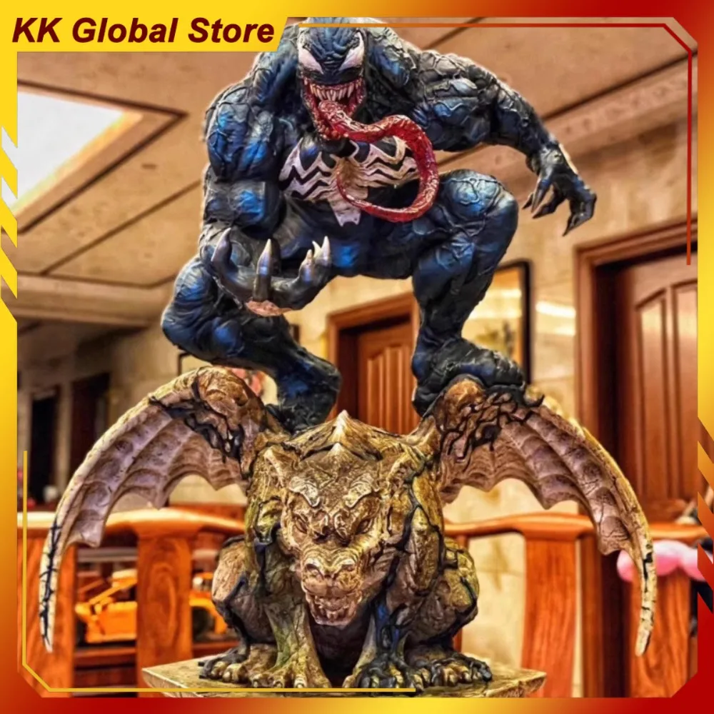 

1/4 New Spider-Man Movie Figure Venom Perimeter Resin Model Collect Statue Advanced Decorative Ornaments Birthday Gifts Toys Kid