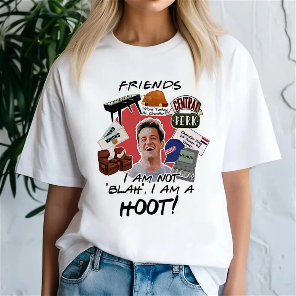 الأصدقاء التلفزيون التي شيرت الإناث الجرافيك مخدر الباستيل العصرية الملونة فاسق تي شيرت مخدر 80s kawaii الرجعية #3