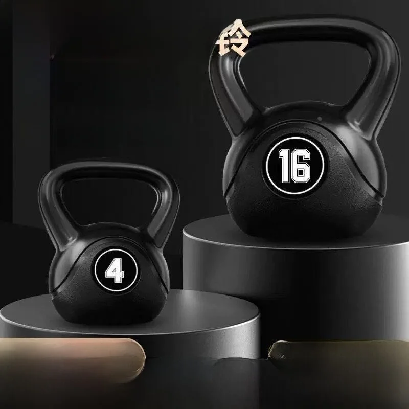 Kettlebell de Fitness para Homens, Equipamento de Exercício para Glúteos em Casa, Acessório Esportivo para Agachamento Profundo, Haltere Esférico 4kg 8kg 10kg