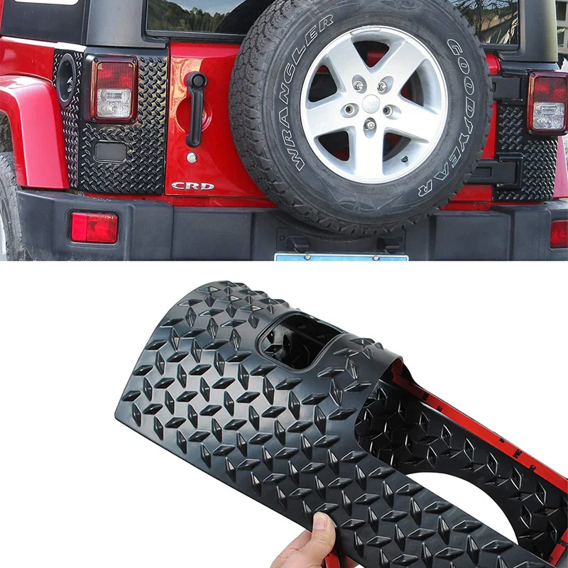 

Car Body Armor Tail Light Cowl Cover ABS Stickers For Jeep Wrangler JK JKU 2007-2018 Superior Durability Car Corner Guards