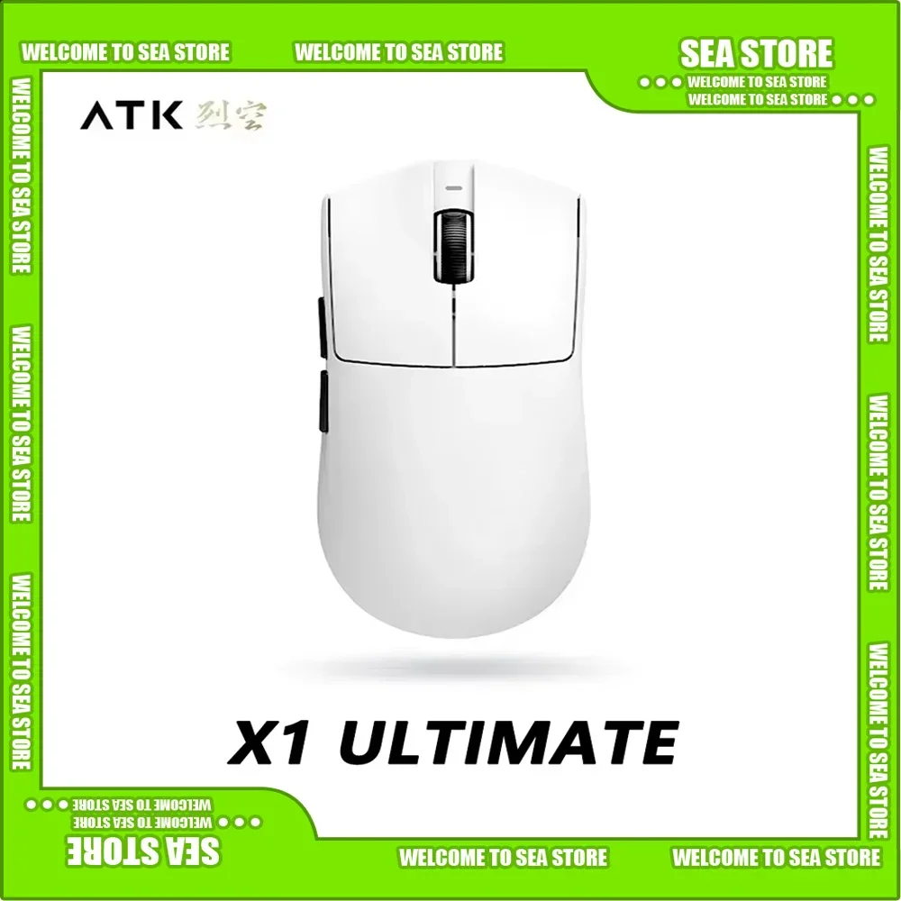 ATK Blazing Sky X1 ULTIMATE Low Latency Bluetooth Wireless Pc Gamer Accessories Mouse Gamer 3 Mode Gaming Mouse FPS E-sports