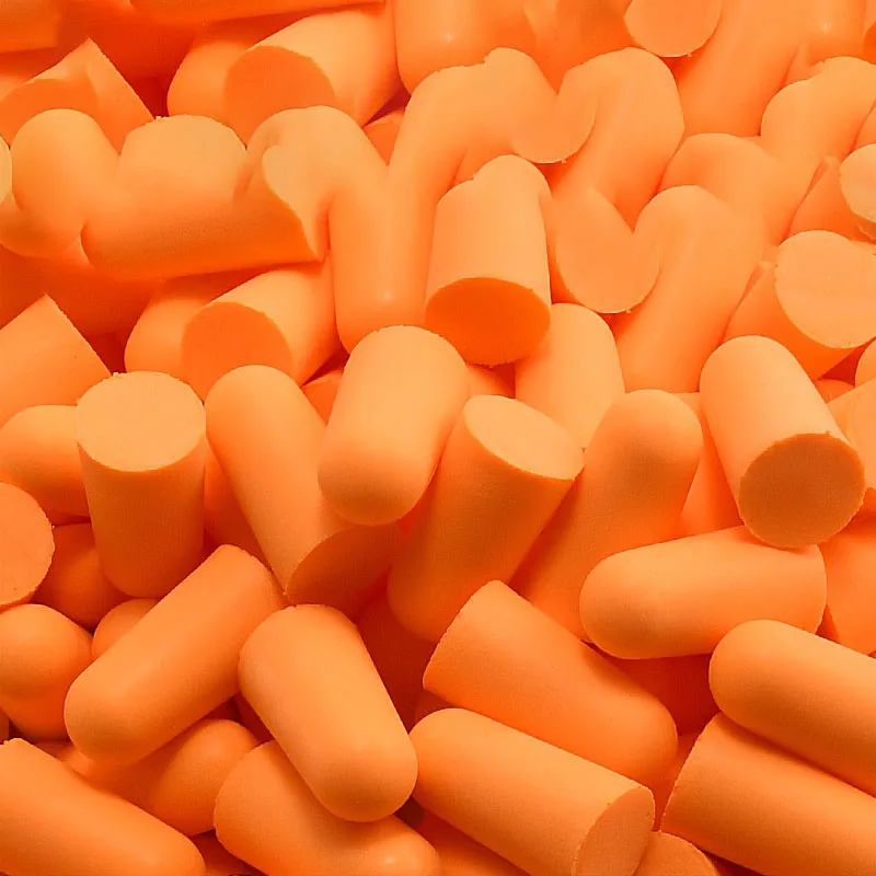30/60/100Pairs Foam Earplugs Sleeping Earplugs Bedroom School Working Rest Noise Isolating Noise Reducing Separately Packaged