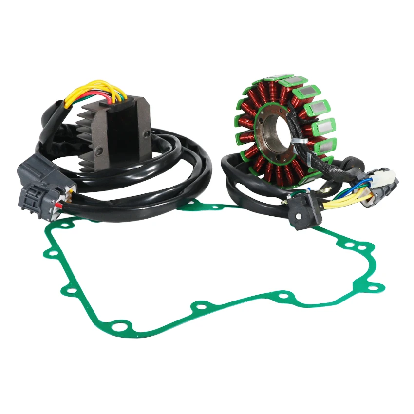 Regler Magneto Stator Spule Dichtung Kit für Kawasaki ATV KVF300 Brute Force 300 2012-2024 Jahr 21003-Y007 21066-Y002 11061-Y029 – Detail 2