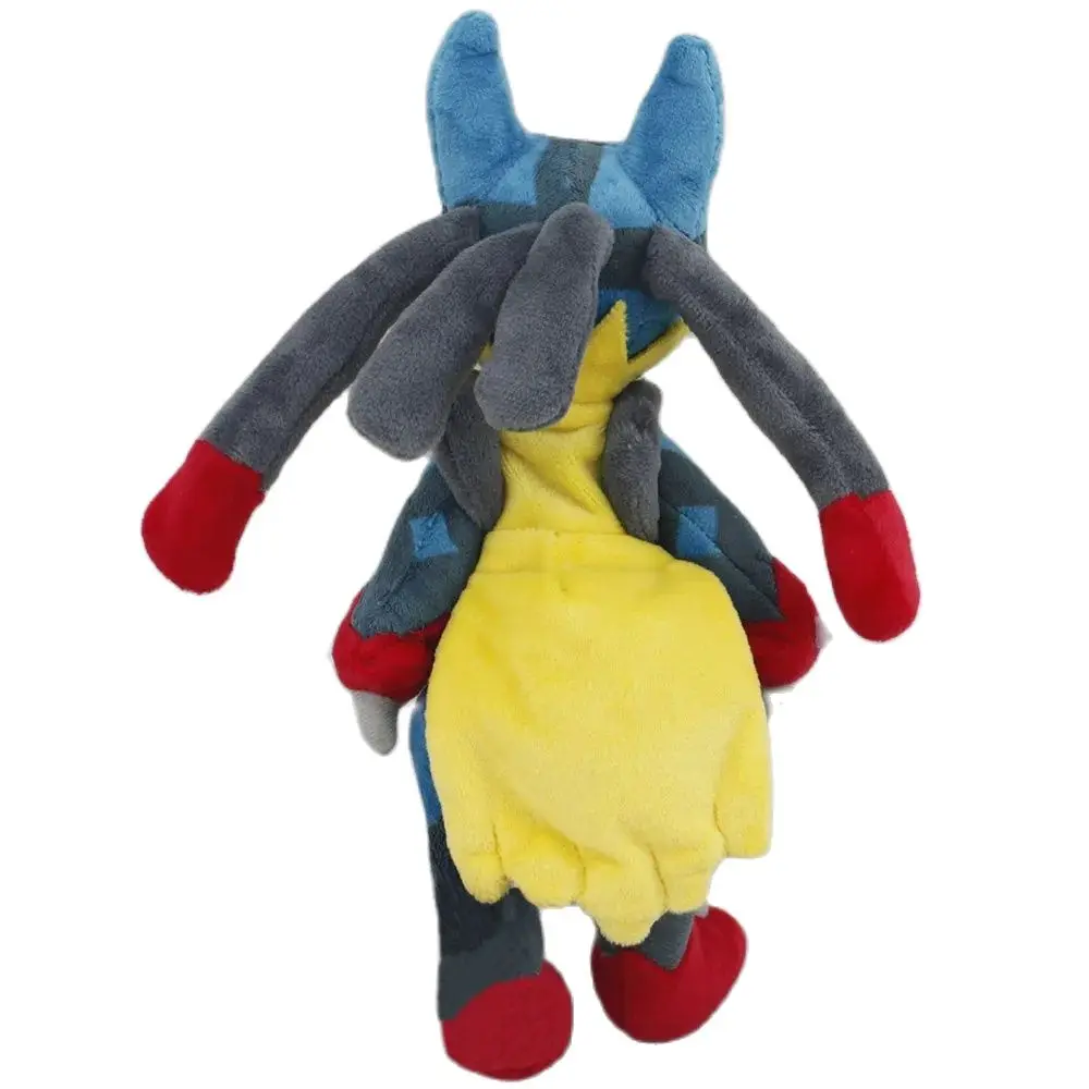 Pokemon LEGENDS Mega Lucario 10inches Plush Toy , Scarlet Violet Fighting type Teddy Doll Nintendo Sword Shield Stuffed Animal