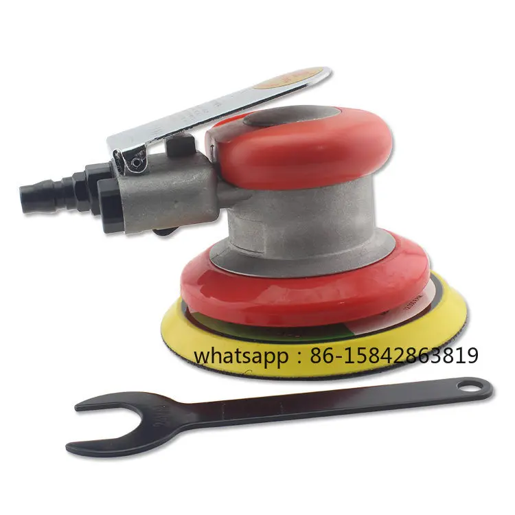 Pneumatic Sander Air Mill Disc Pneumatic Polishing Machine Sandpaper Machine Car Polishing Beauty Sander