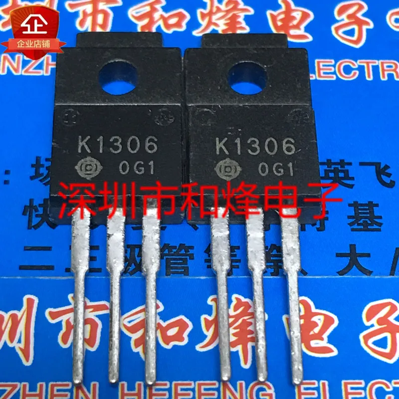 30pcs original new K1306 2SK1306 TO-220F 100V 15A