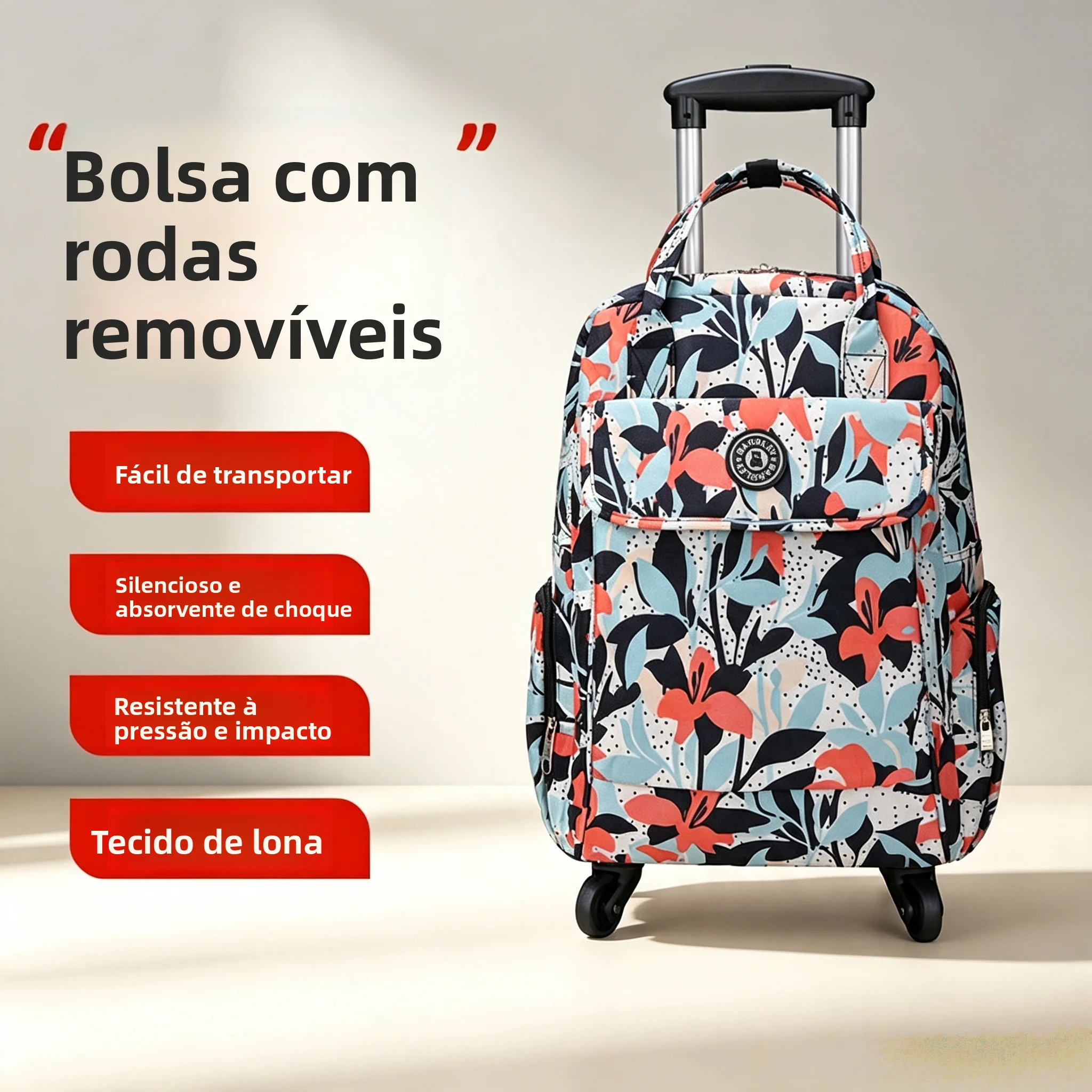 sac-a-dos-portable-pour-femmes-16-pouces-sac-de-voyage-leger-avec-imprime-floral-facile-a-transporter-valise-pliante-a-quatre-roulettes