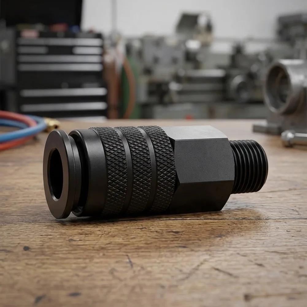 1/4 NPT Internal Thread Pneumatic Quick Coupler Designed for High-Pressure Air Tools Compressors and Automated Equipment