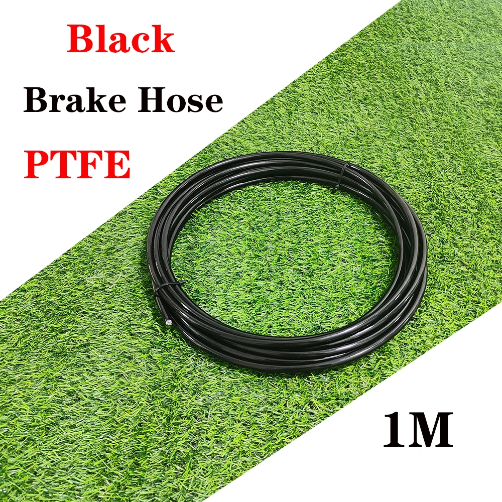 AN3 PTFE Black Universal Racing/Motorcycle Brake Line Motorcycle Dirt Bike Braided Steel Hydraulic Reinforce Clutch Oil Hose