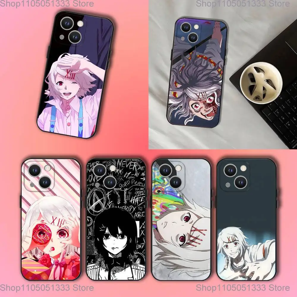 

Comics Juuzou Suzuya Phone Case For iPhone 17,16,15,14,13,12,11,Pro,XS,Max,XR,Plus,E,SE4,Mini Black Soft Cover