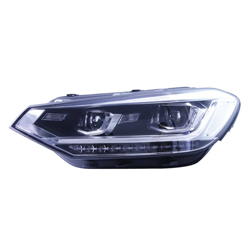 Suitable For VW Touran L 2016-2019 Headlight Assembly Modified LED Xenon Headlight Daytime Running Light Streamer Turn Signal