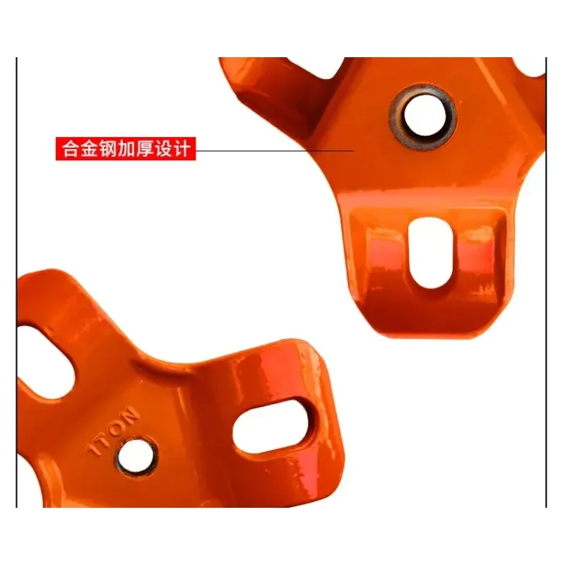 Lifting Tripod Cap for Rack Lifting Rescue Tripod with 360 Degree Swivel Lifting Ring Portable Detachable  Hand Hoist Chain